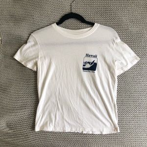 Brandy Melville crop Hawaii tee